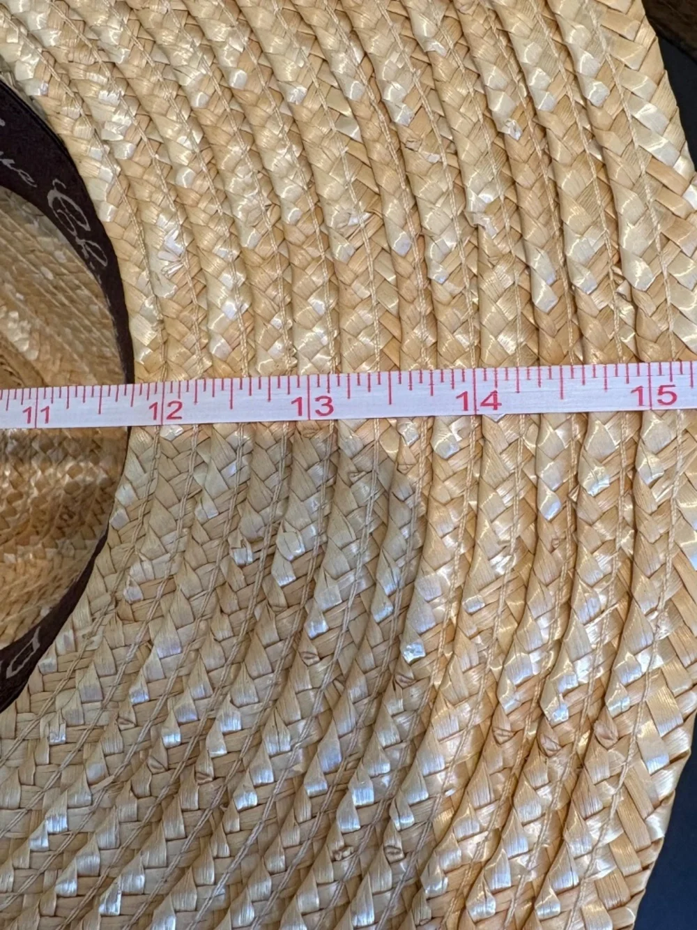 NWT Peter Grimm “Bruner” Straw Hat - Natural - One Size - UV Protection